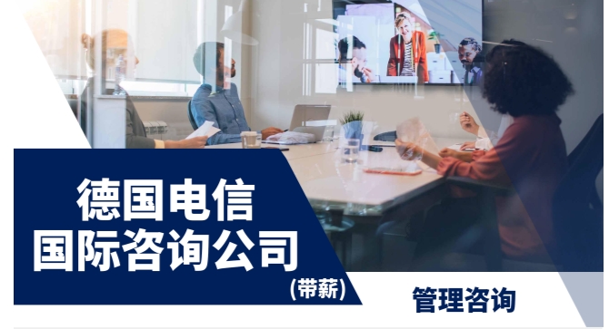 【美國留學(xué)名企帶薪實(shí)習(xí)】德國電信國際咨詢公司管理咨詢項(xiàng)目