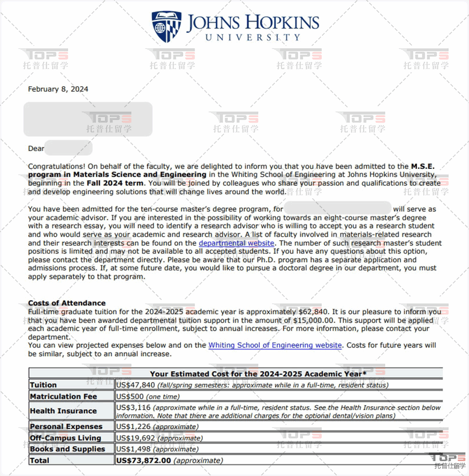 約翰霍普金斯大學(xué)