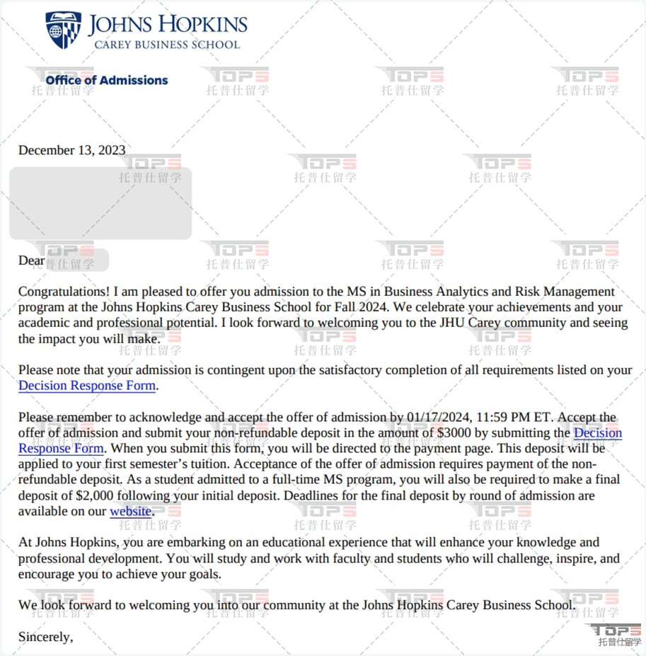 約翰霍普金斯大學(xué)