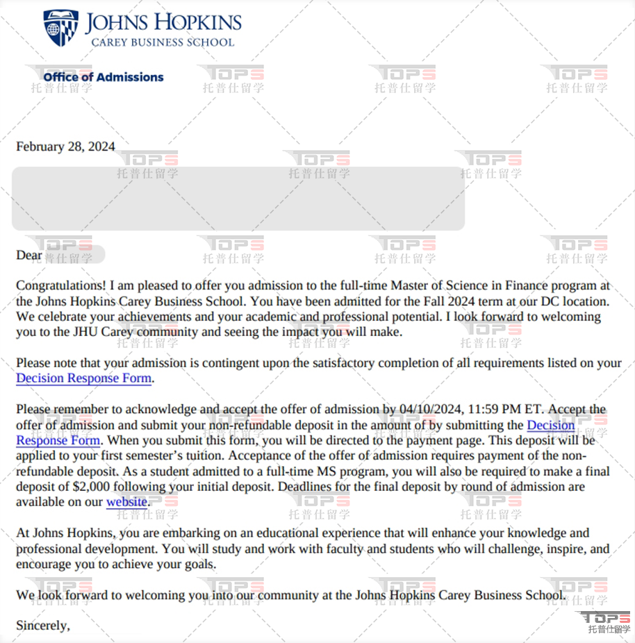 約翰霍普金斯大學(xué)