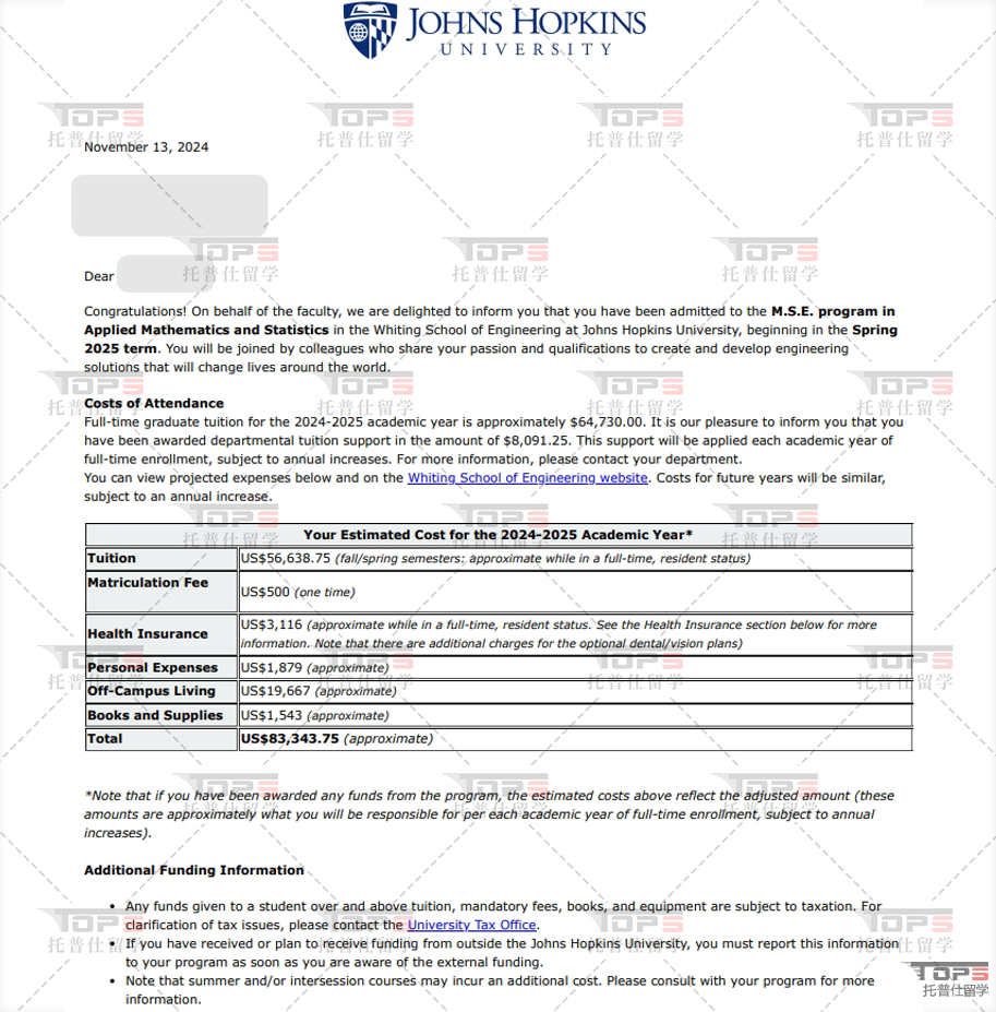 約翰霍普金斯大學(xué)