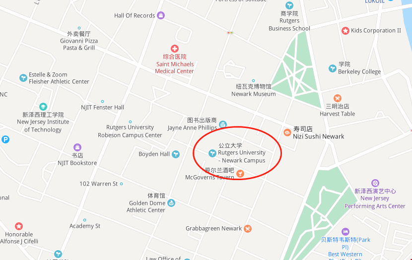 羅格斯大學的校區(qū)分別在哪兒.png