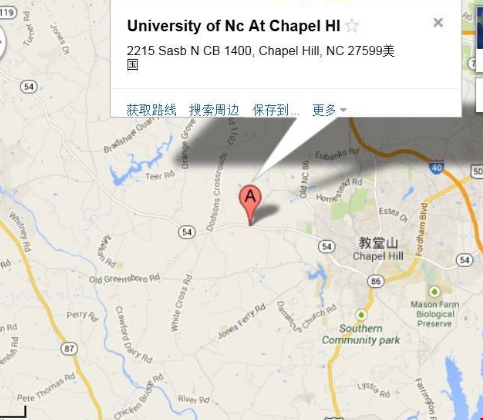 北卡羅來納大學教堂山分校地理位置在哪兒？.png