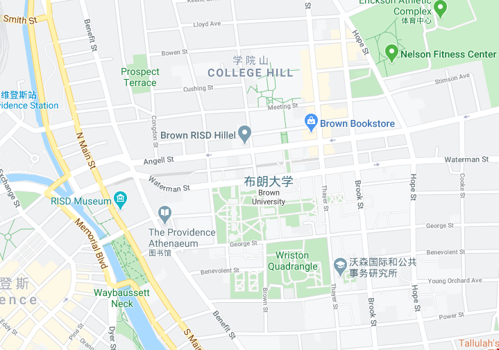 美國(guó)布朗大學(xué)在哪個(gè)州