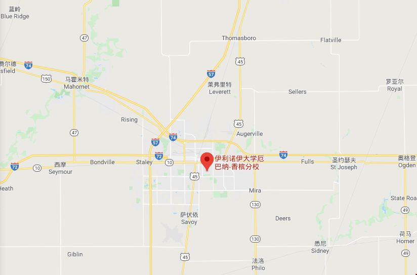 伊利諾伊香檳分校在哪個城市