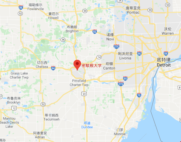 美國密歇根大學(xué)安娜堡分校在哪個州