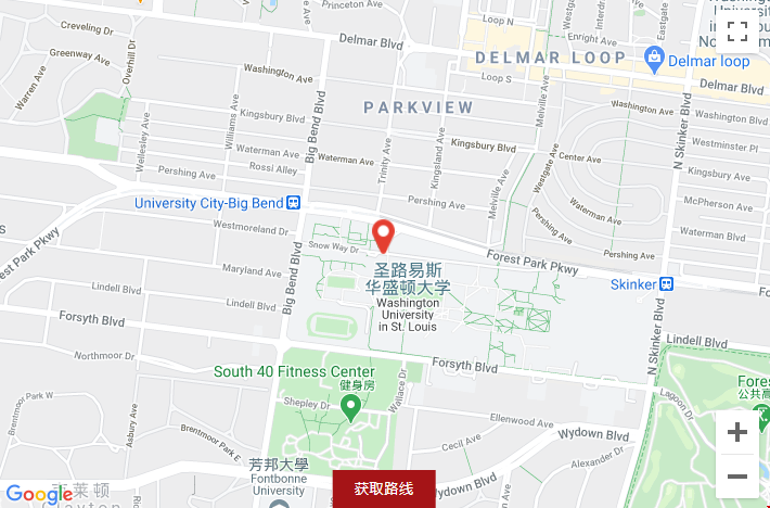美國圣路易斯華盛頓大學法學院位置
