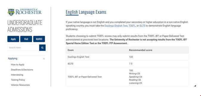 美國QS排名Top70接受托福ITP考試的大學(xué)！ 