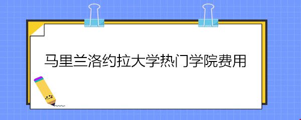 馬里蘭洛約拉大學熱門學院費用.jpg