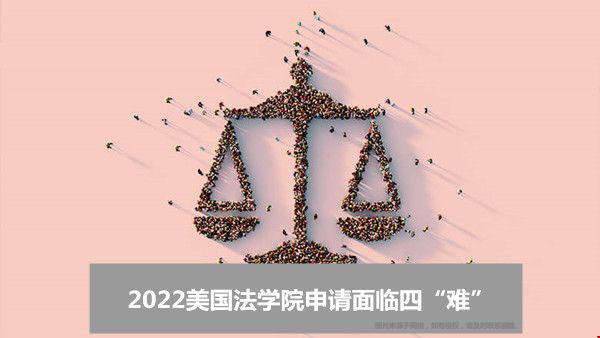 2022美國法學(xué)院申請面臨四“難”.jpg