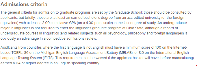 俄亥俄州立大學語言學研究生申請條件.png