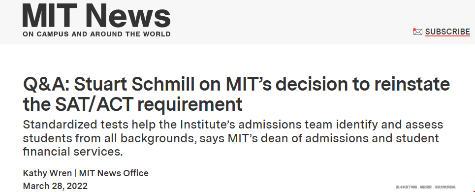 MIT大學官宣恢復SAT/ACT成績要求.png