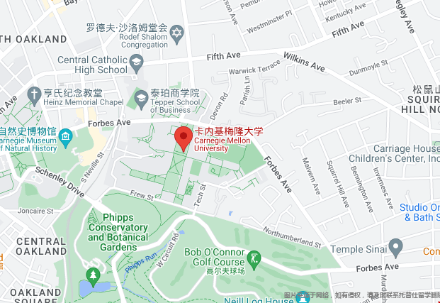卡內(nèi)基梅隆大學(xué)在美國(guó)哪里
