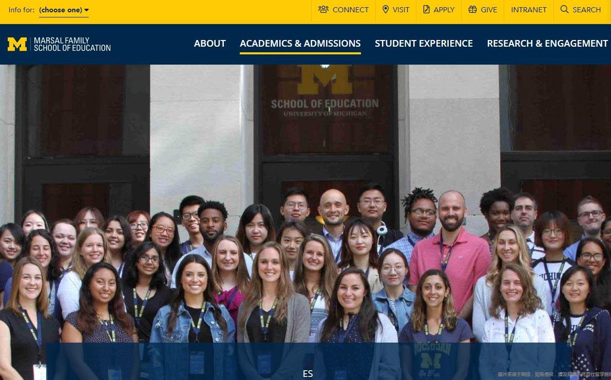 Umich教育研究碩士介紹