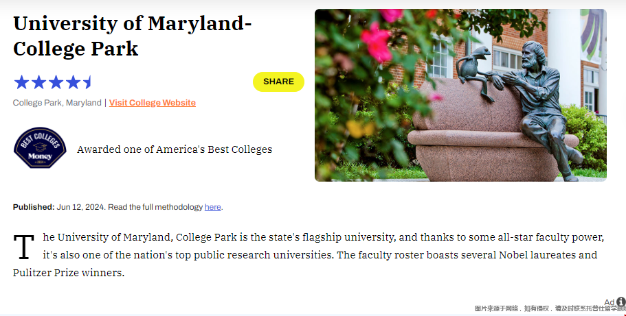 university of maryland排名.png
